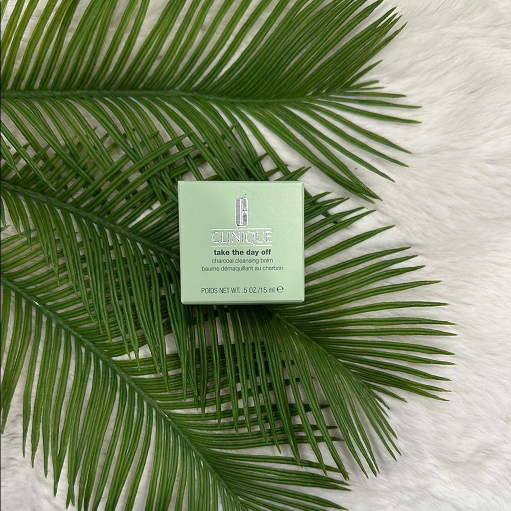 NIB Clinique Take the Day Off Charcoal Cleansing Balm Travel Size